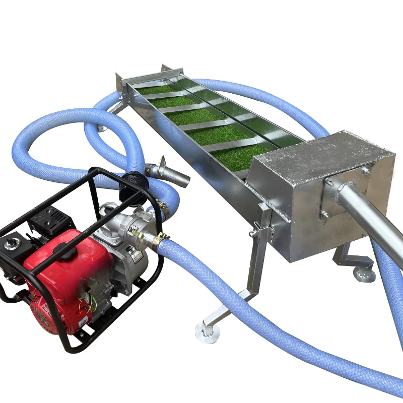 

New conditions for 2.5-inch mini portable gold panning machine Small dredging equipment Gasoline engine Motor Gold mining