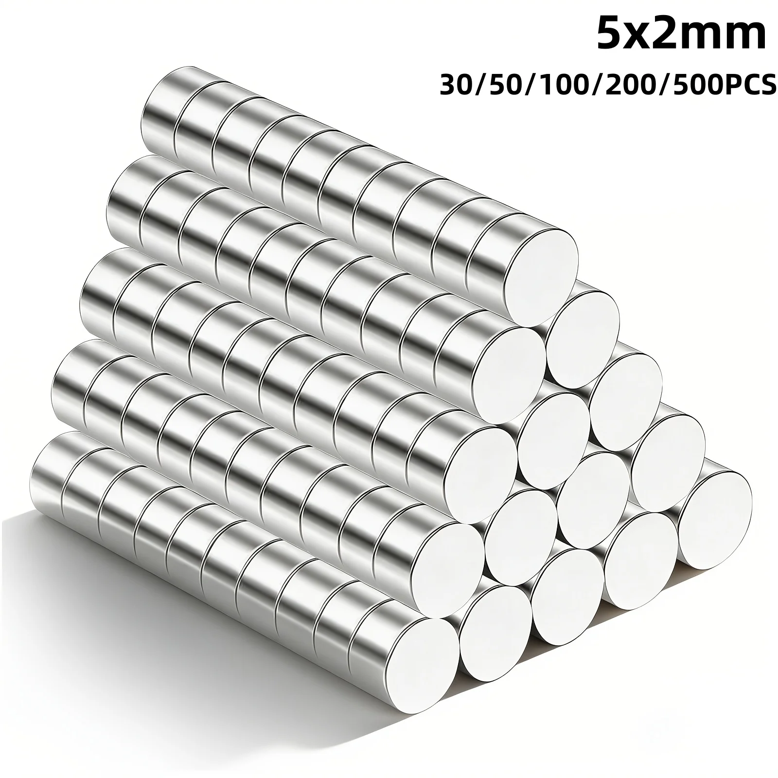 5x2mm Refrigerator Magnets 5x2mm Permanent Small Round Super Powerful Strong Magnetic Magnets Disc 5*2mm