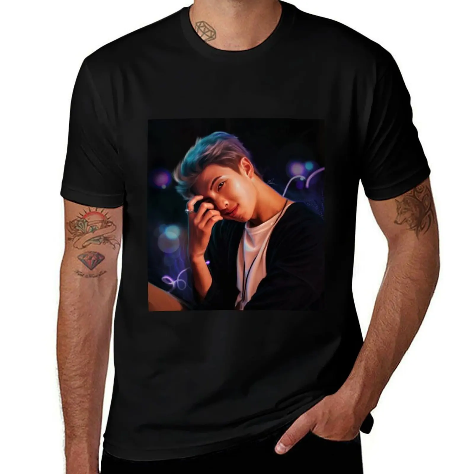 

Namjoon T-Shirt t shirts cotton 100% g man t shirts for men T-Shirt