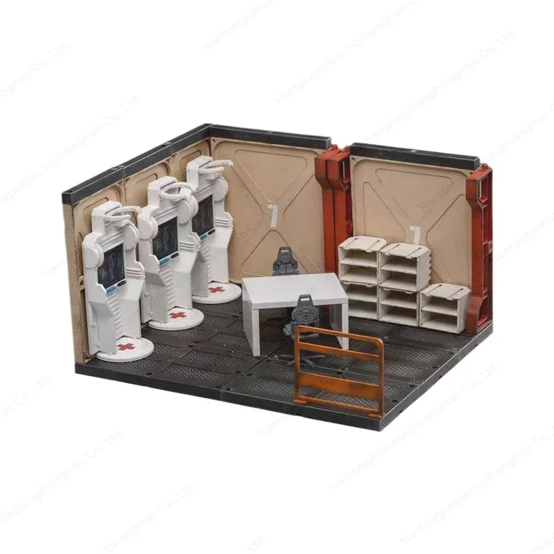 Diorama Mecha Depot พื้นที่การแพทย์อะนิเมะโมเดลของเล่น