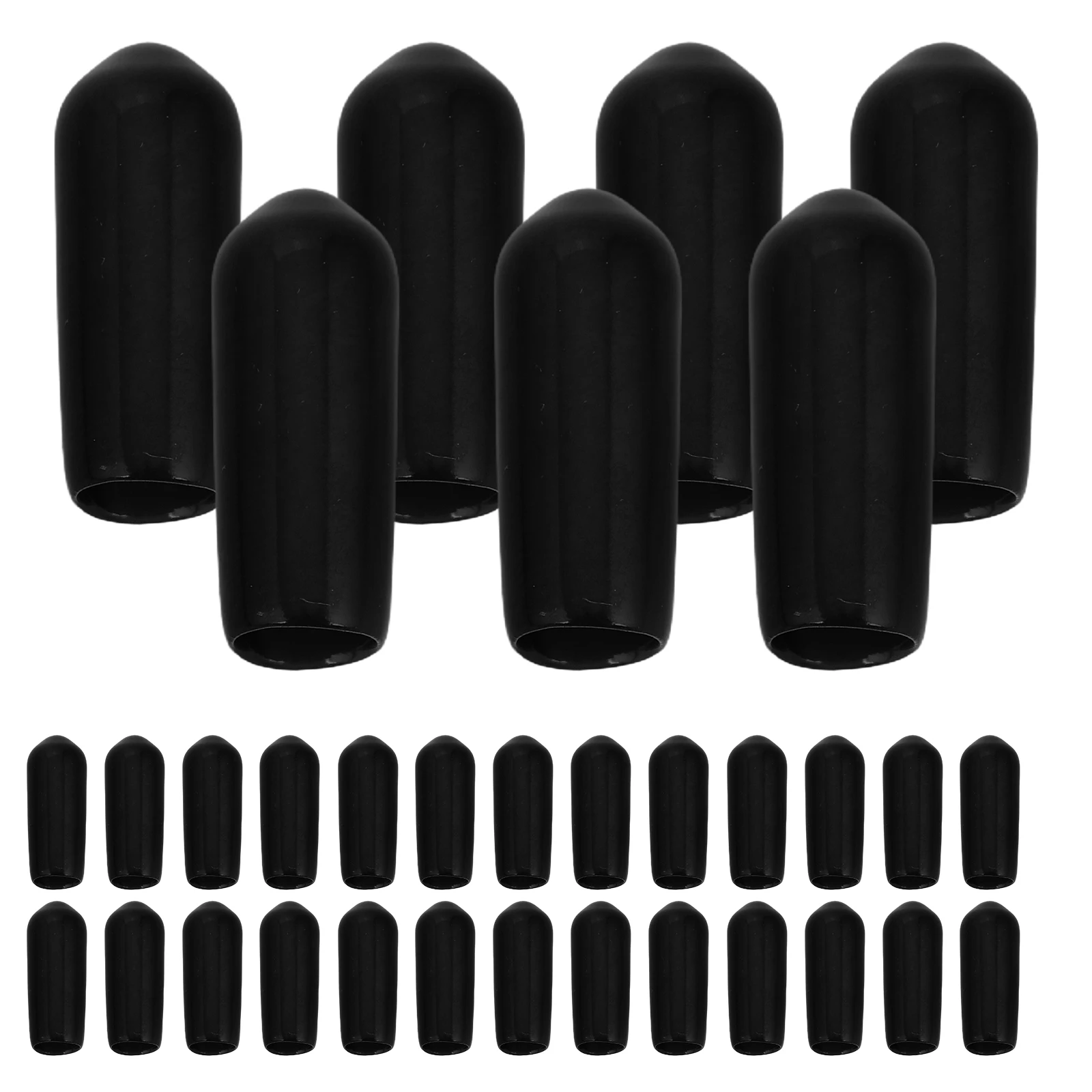 

50pcs Headset Rubber Cover Replacement Protective Earphone Cover Mic Replacement Anti Scratch 0 5cm DJ Accessories