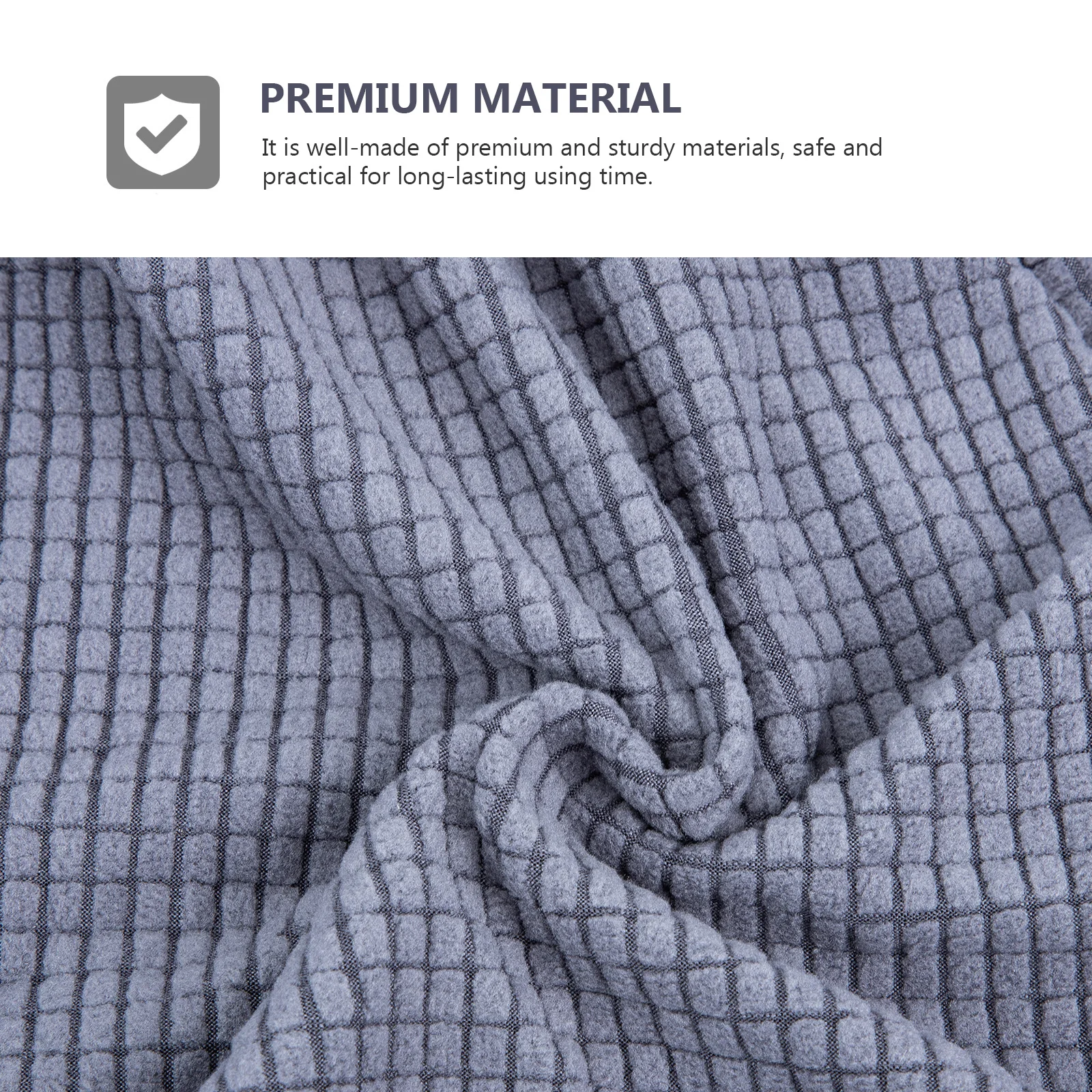 

1Set of Stretch Chair Cover Split Back and Seat Universal Office Computer Chair Protector Slipcover Wrinkle Resistant Easy Wash