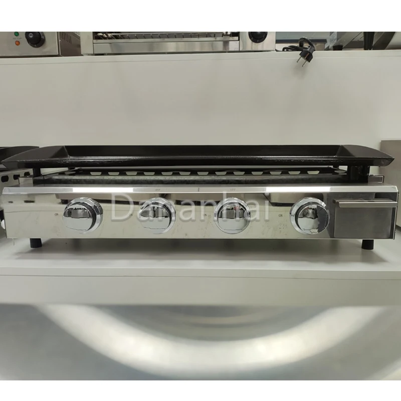 Commercial Desktop Iron Plate Oven Stainless Steel Barbecue Rack High-Quality Steak Machine for Business Use