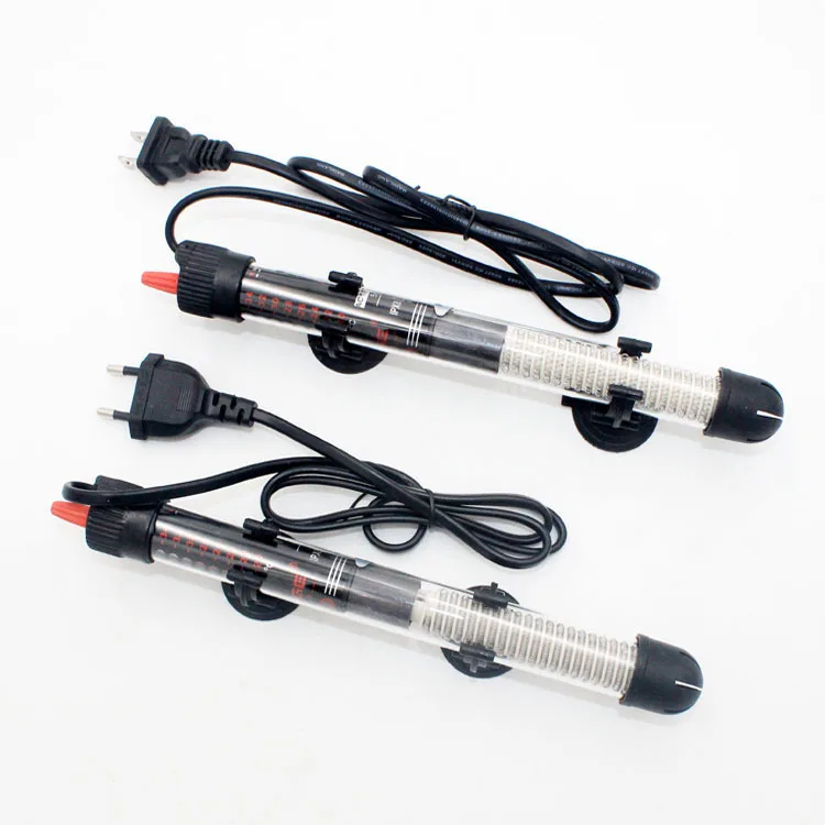 Haste do calefator do termostato do aquário submersível, 25W-300W, temperatura ajustável, água do tanque de peixes, aquecimento da água do calor, 110V-220V, UE, EUA