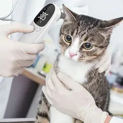 Infrared Pet Dog Cat Ear Thermometrer Medical Animal Measuring Electronic Thermometer Non-contact Home Veterinary Equipment