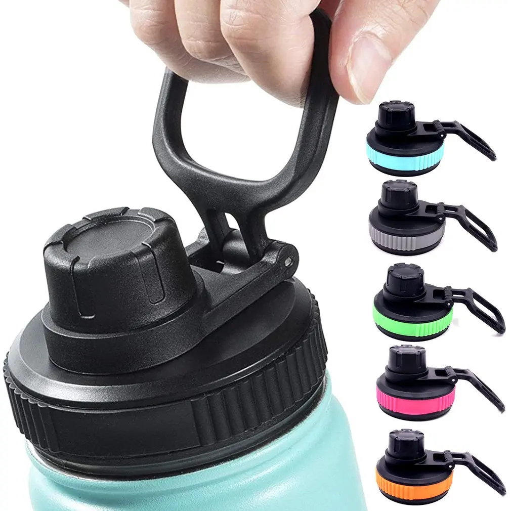 Bottle Straw Flip Lid Cap Replacement For Hydro Flask Wide Mouth Bottle Lid