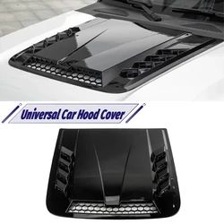 Universal Car Air Outlet Cover Decoration Trim Plastic Car Hood Scoop Fake Air Flow Intake Vent Covers Auto Exterior Accessories