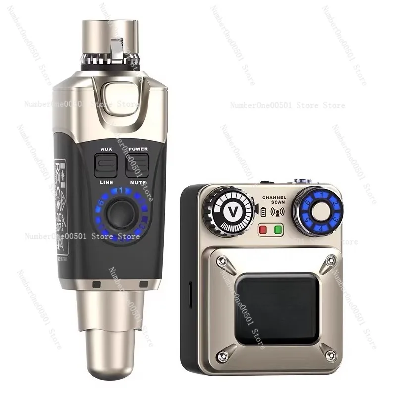 

Беспроводная система мониторинга U45 для сцены: портативный передатчик и приемник для наушников для живых выступлений