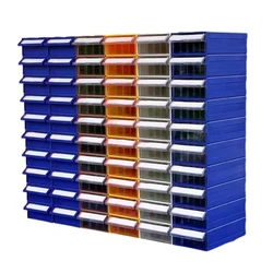 Convenient Stackable Storage Box for Hardware, Crafts, and Sewing Supplies, Clear Drawers for Easy Viewing and Organization