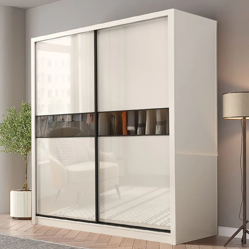 

Cabinet Bedroom Wardrobe Clothes Cupboard Luxury Clothing Rack Sliding Door Closets Mobile Organizer Armario De Ropa Furniture