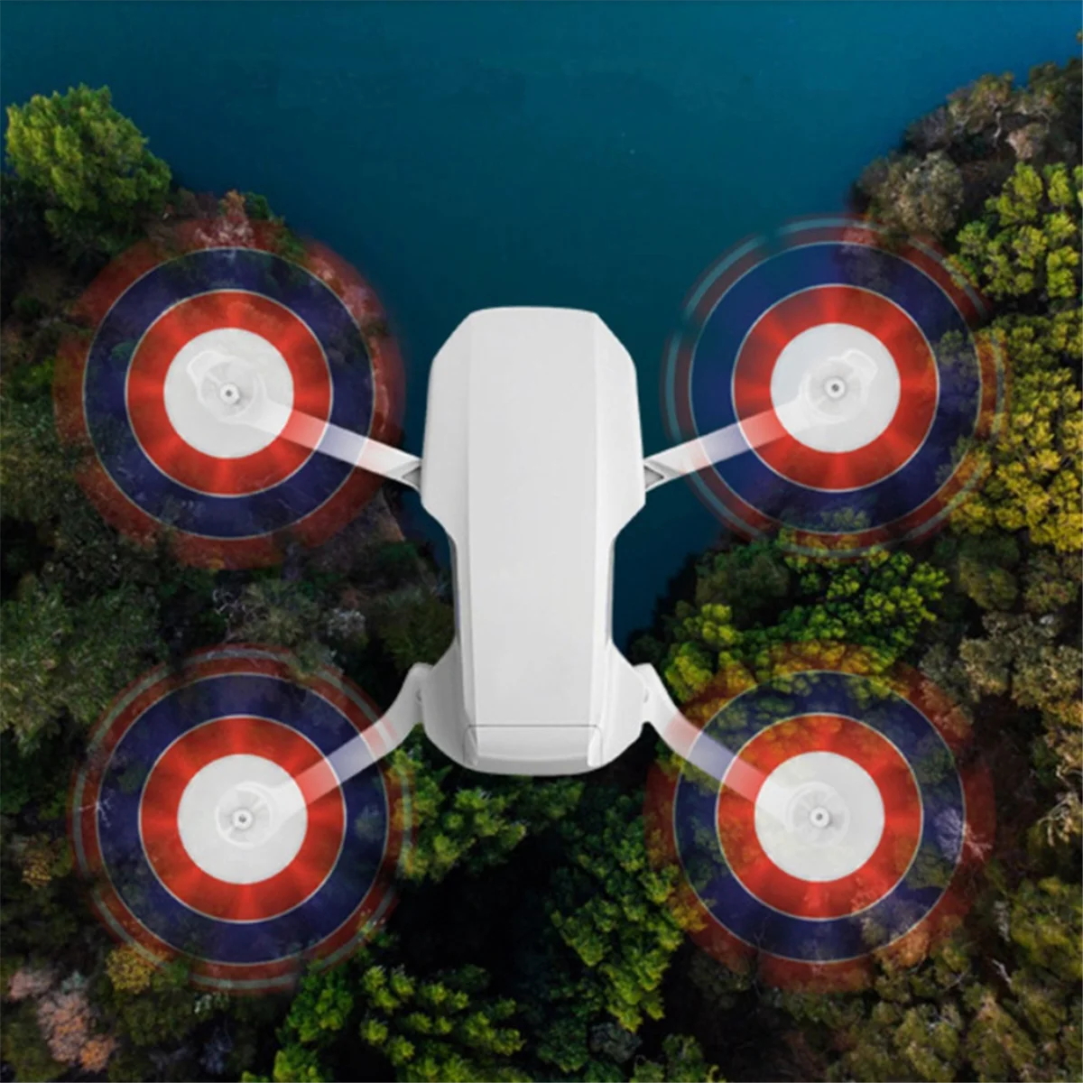 เป็นมิตรกับสิ่งแวดล้อม 8 ชิ้น 4726 ใบพัดสําหรับ DJI Mini 2 Drone Light น้ําหนัก Props เปลี่ยนใบมีดปีกอะไหล่สําหรับ Mavic Mini 2 G