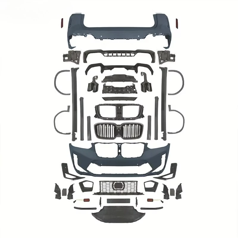 

Body kits, the usual G01 body kits for X3 pre-modification and post-modification X3M revolving around modifications