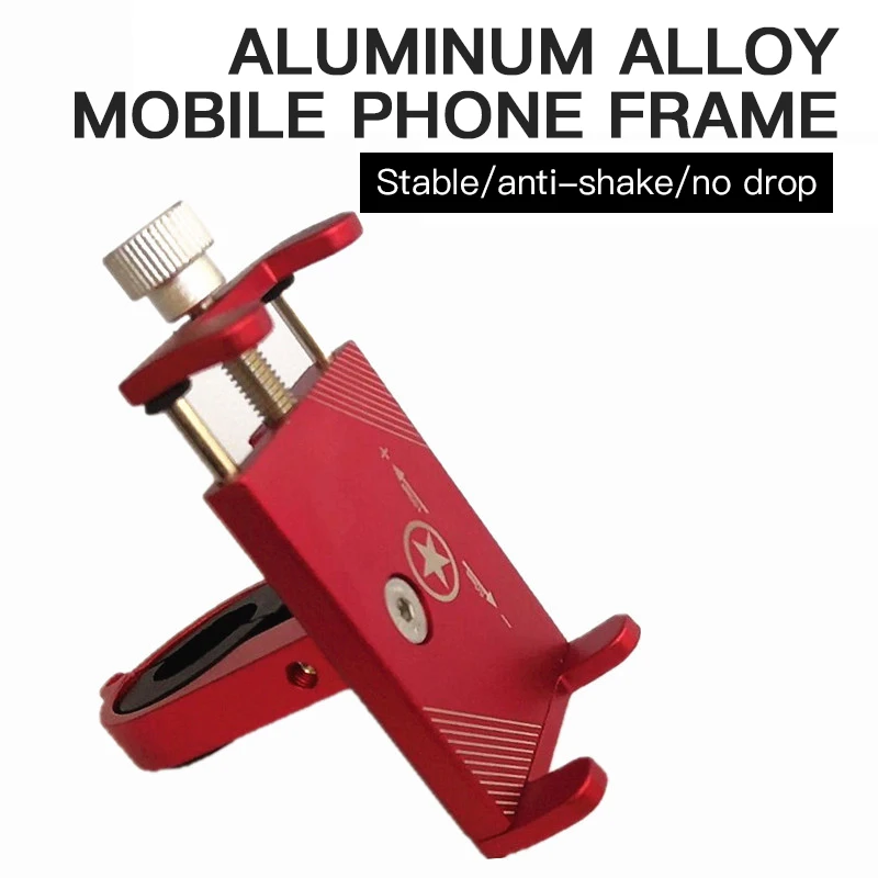 

Bicycle Phone Holder Reliable Mount Universal-MTB Mobile Cell GPS Metal Motorcycle Holder On Road Bike Moto-M365 Handlebar