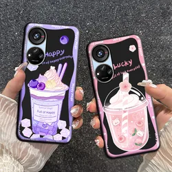 For ZTE Blade V40S V60 4G Case Cartoon Soft Silicone TPU Astronaut Pattern Phone Case For ZTE Axon 60 4G Fashion Back Cover