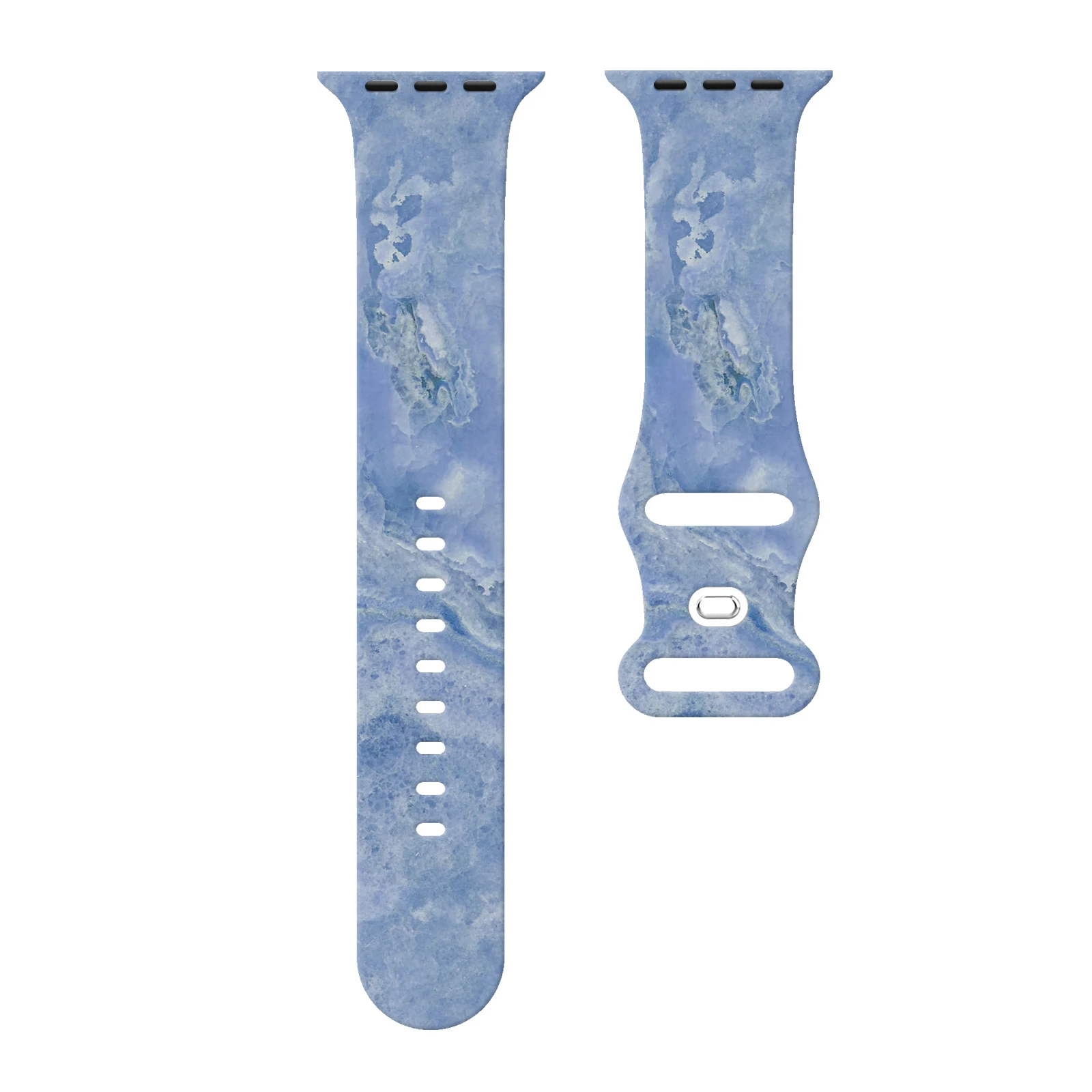 

Marble Texture Printed Strap for Apple Watch 10 9 8 Silicone Band Replaceable Bracelet for iWatch 46mm 44mm 42mm 41mm Watchband