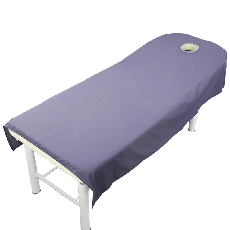 Heimtextilien, superweiche und haarige Schönheitslaken, Schönheitsbett, einfarbige Bettwäsche, Massagelaken