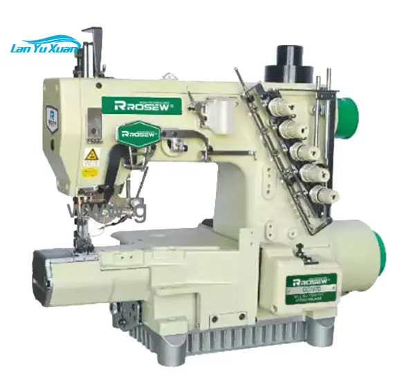 

Hot Selling Gc787d Direct Drive Cilinder-Bed Algemene Naad Interlock Maquina De Coser Cover Stitch Naaimachine