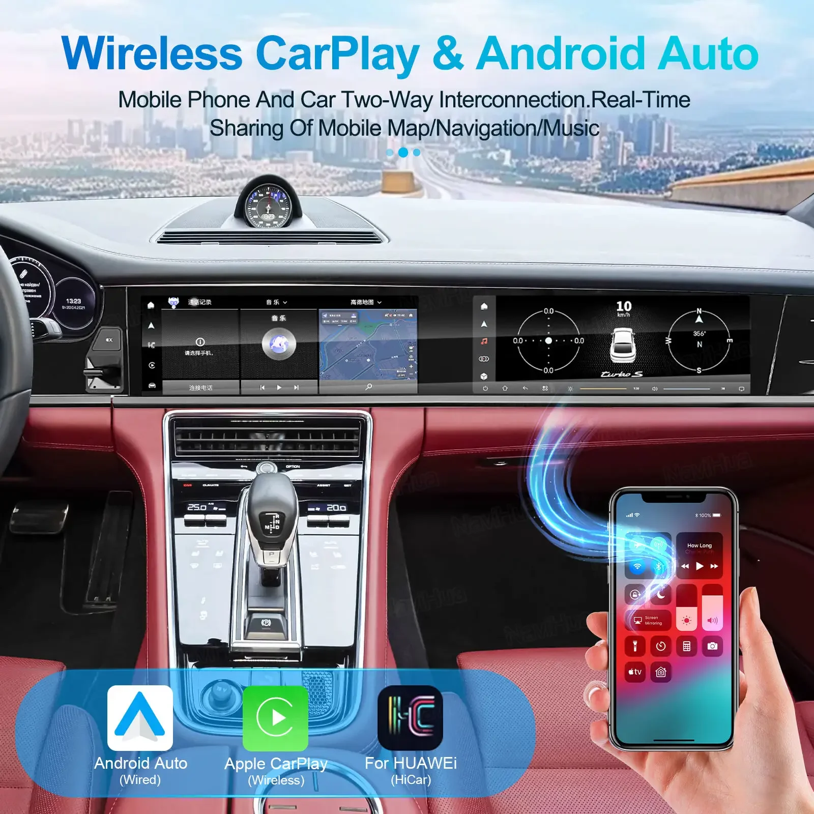 

Navihua для Porsche Panamera 971 2018 2023, обновленный экран Copilot, авто электроника, автомобильный радиоприемник, мультимедийный плеер, автомобильный DVD-плеер