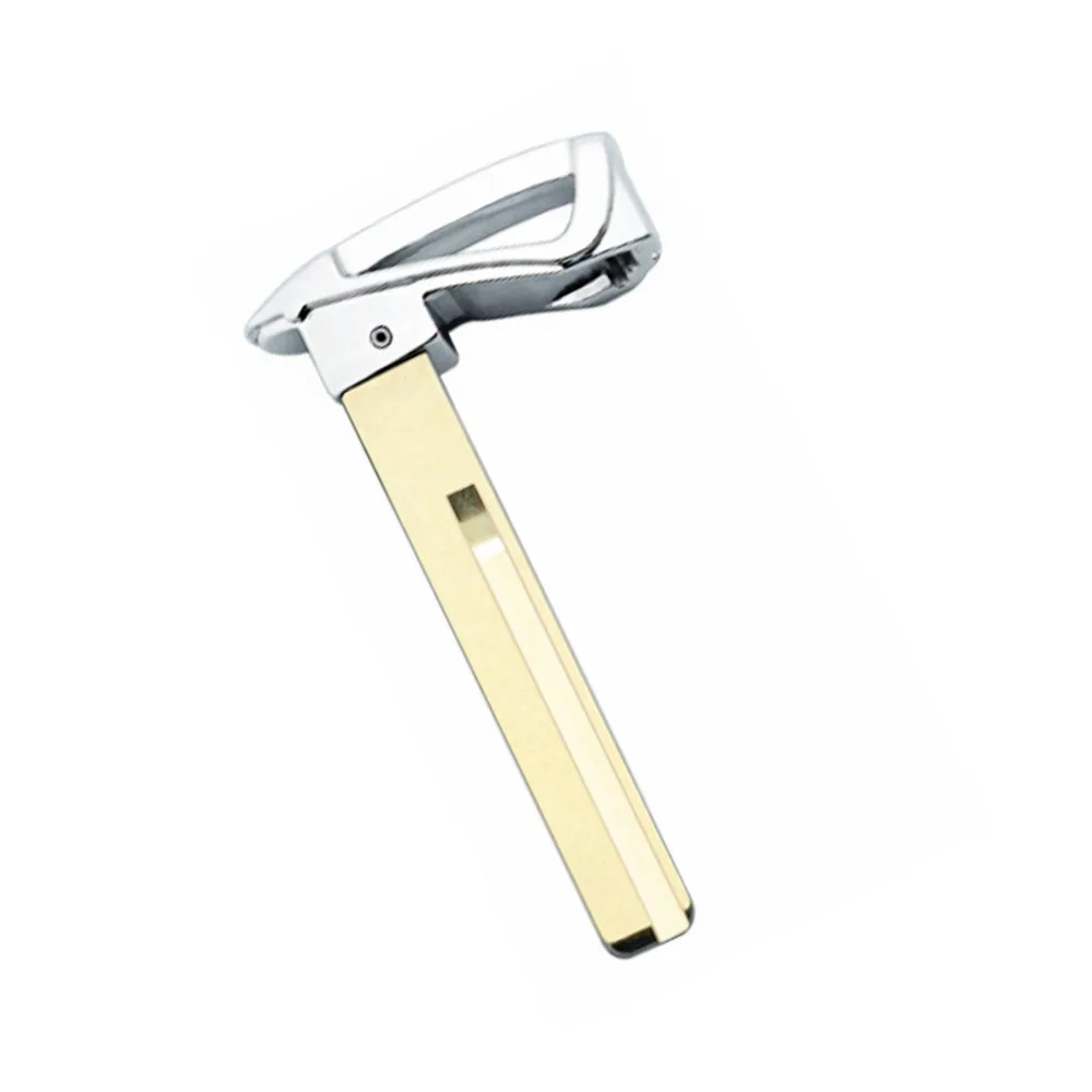 

10 шт./упак. Запасные смарт-ключи для автомобиля, заготовки для аварийных ключей, лезвия для Hyundai Santa Fe