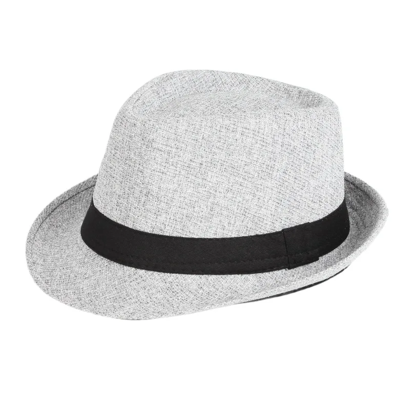 Wholesale Fashion High Quality Grind Arenaceous Design Jazz Dad Fedora Hats For Women Men