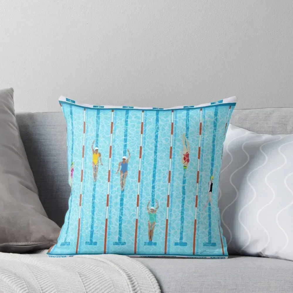 

SWIMMERS Throw Pillow Anime ornamental pillows for living room Luxury Living Room Decorative Cushions pillow