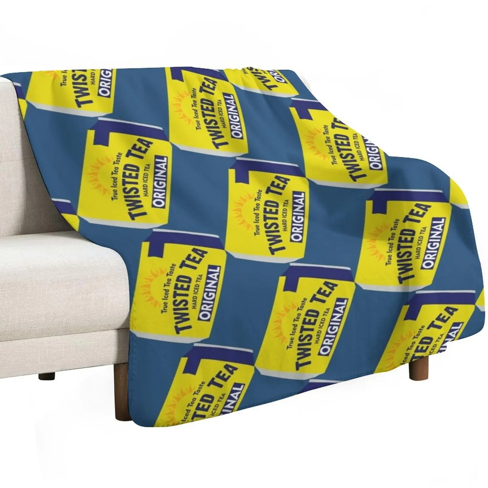 Twisted tea (2) Throw Blanket Kid'S Decorative Sofas Camping blankets and throws For Baby Summer Beddings Blankets
