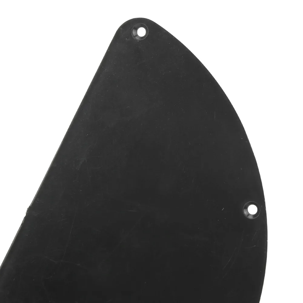 ​Plastic Guitar Cavity Cover Plate​ ​4 Holes Secure Fit​ ​Bass Guitar Cavity Back Plate​ ​Black ​Pickguard Back Cover​