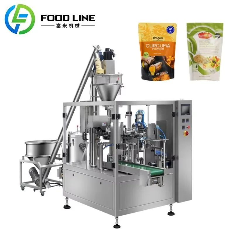 Customized Fully Automatic Auger Filling Sesame Lotus Root Tapioca Powder Maize Flour 3Kg 5Kg 10Kg Powder Packaging Machine