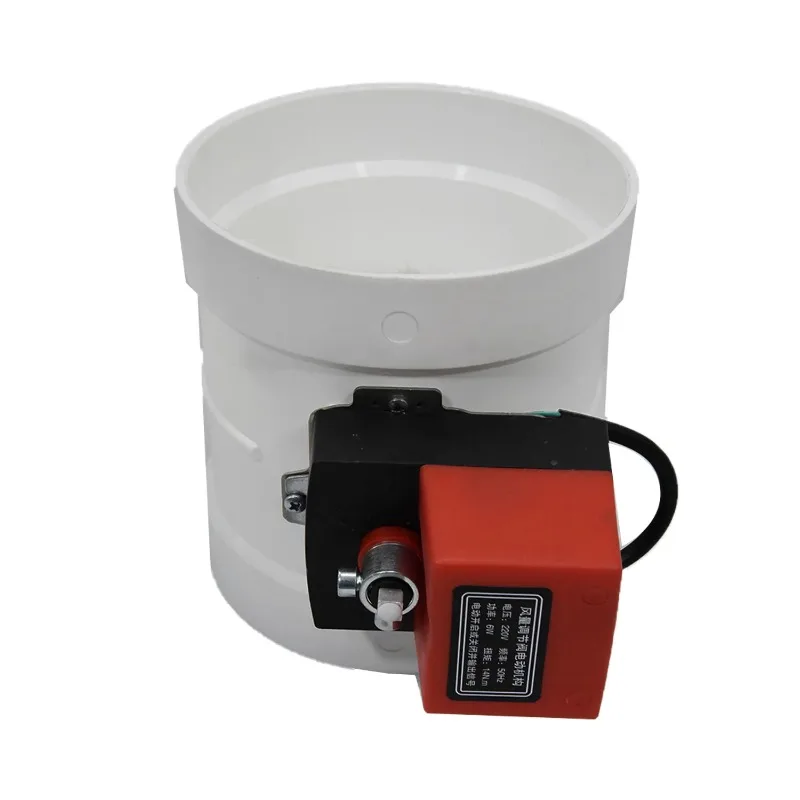 Diameter - 80 100 125 150 200 250 mm 3 Positions 220v - Motorized Damper Vent 4N HVAC ducting Valve motorised air Vent