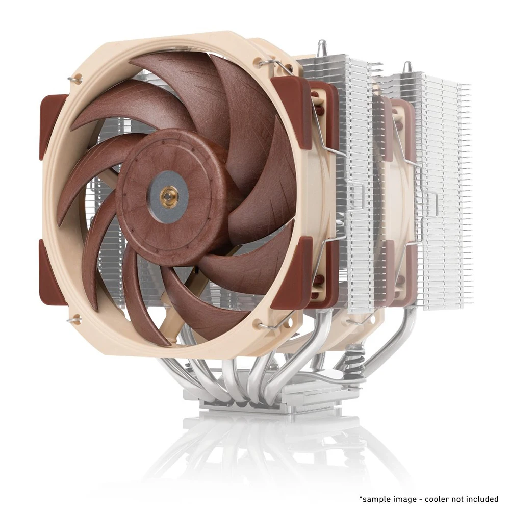 Imagem -04 - Notora nf A12x25r Pwm 120 mm 12v Ventilador de Refrigeração 4pin Pwm Silencioso Radiador para Computador Case Refrigeração Cpu Cooler Ventilador Substituir