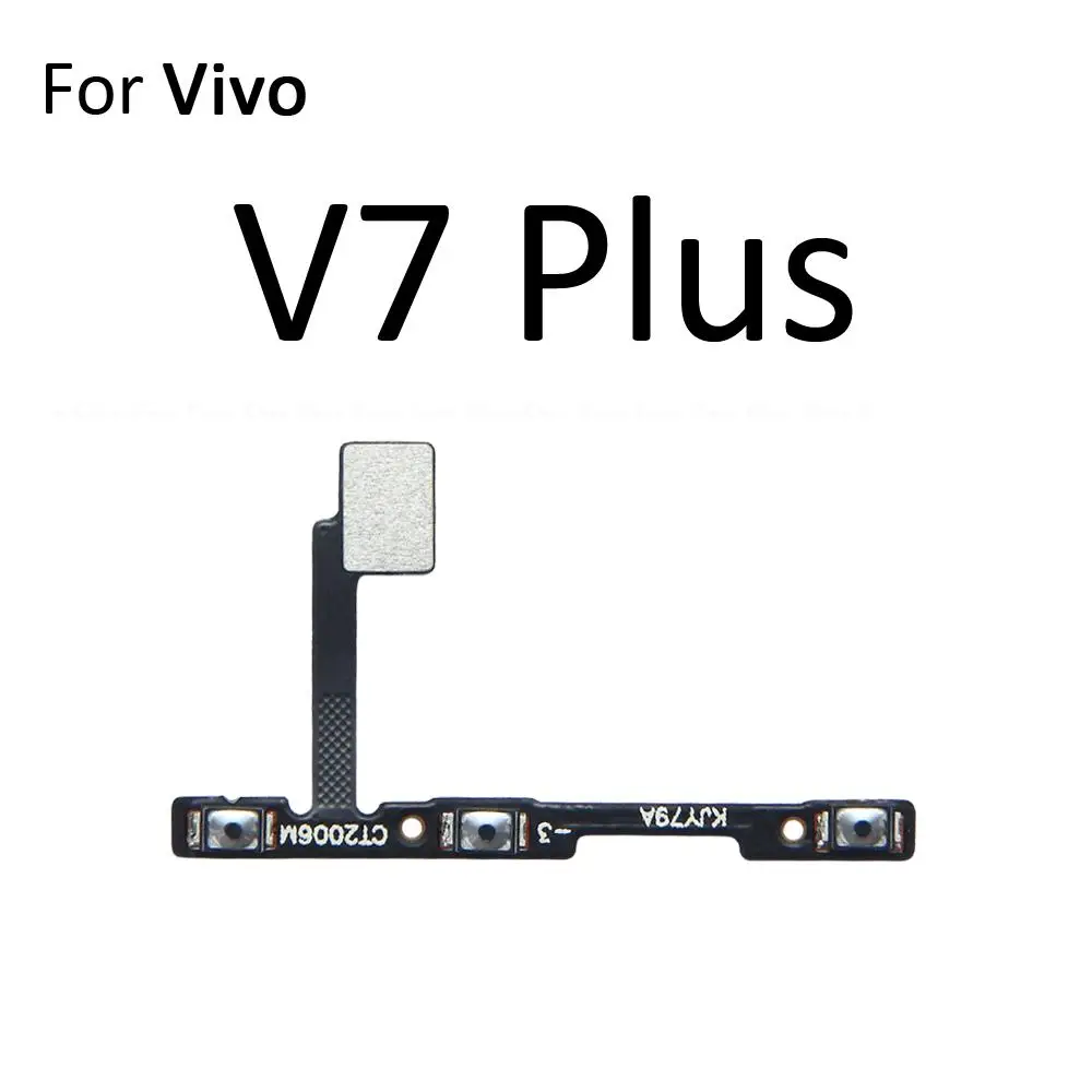 Switch Power ON OFF Button Flex Cable Ribbon For Vivo V9 Youth Pro V7 V5s V5 Plus Lite V3 Max Mute Silence Volume Key