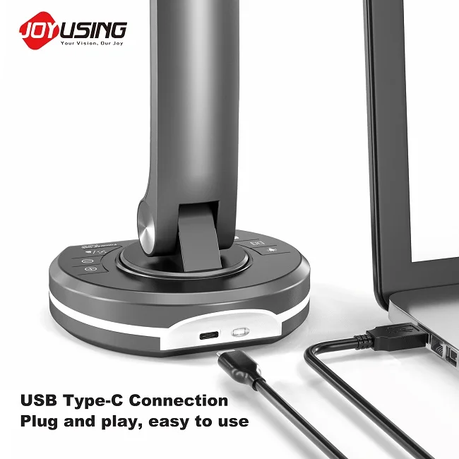 Good 13.0MP True 4K Ultra HD Image USB Document Camera Visualizer VISUAL PRESENTER with 6 Touch Buttons for School