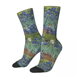 All Season Socks Irises Vincent Van Gogh Painting Merchandise for Men Compression Socks All Season Small Gifts