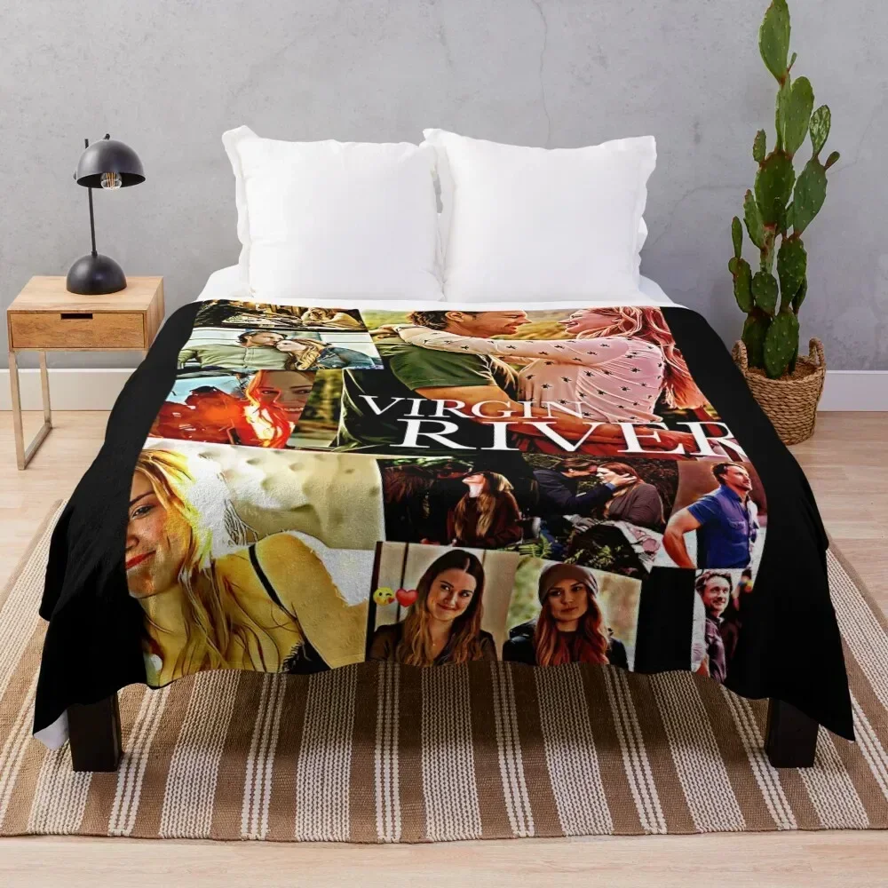

virgin river Throw Blanket Polar Decorative Sofas Blankets