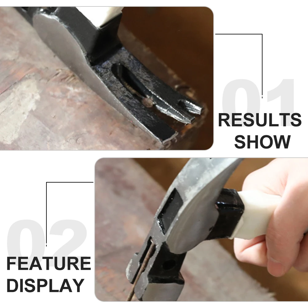 

Claw Hammer Carbon Steel Non-slip Handle Nailing Carpenter Tool Woodworking Repair Home Maintenance Construction Work