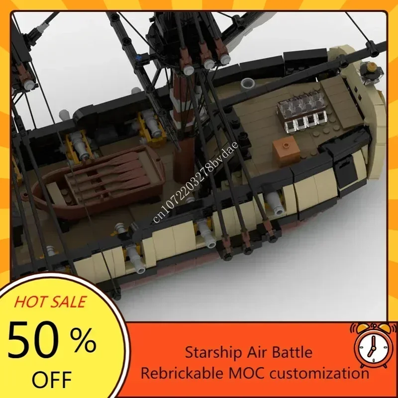 2636PCS MOC Britse Shell ketch boot HMS Meteor Royal marine oorlogsschip Custom Model Technische Puzzel Educatio Montage Speelgoed Kids Gift