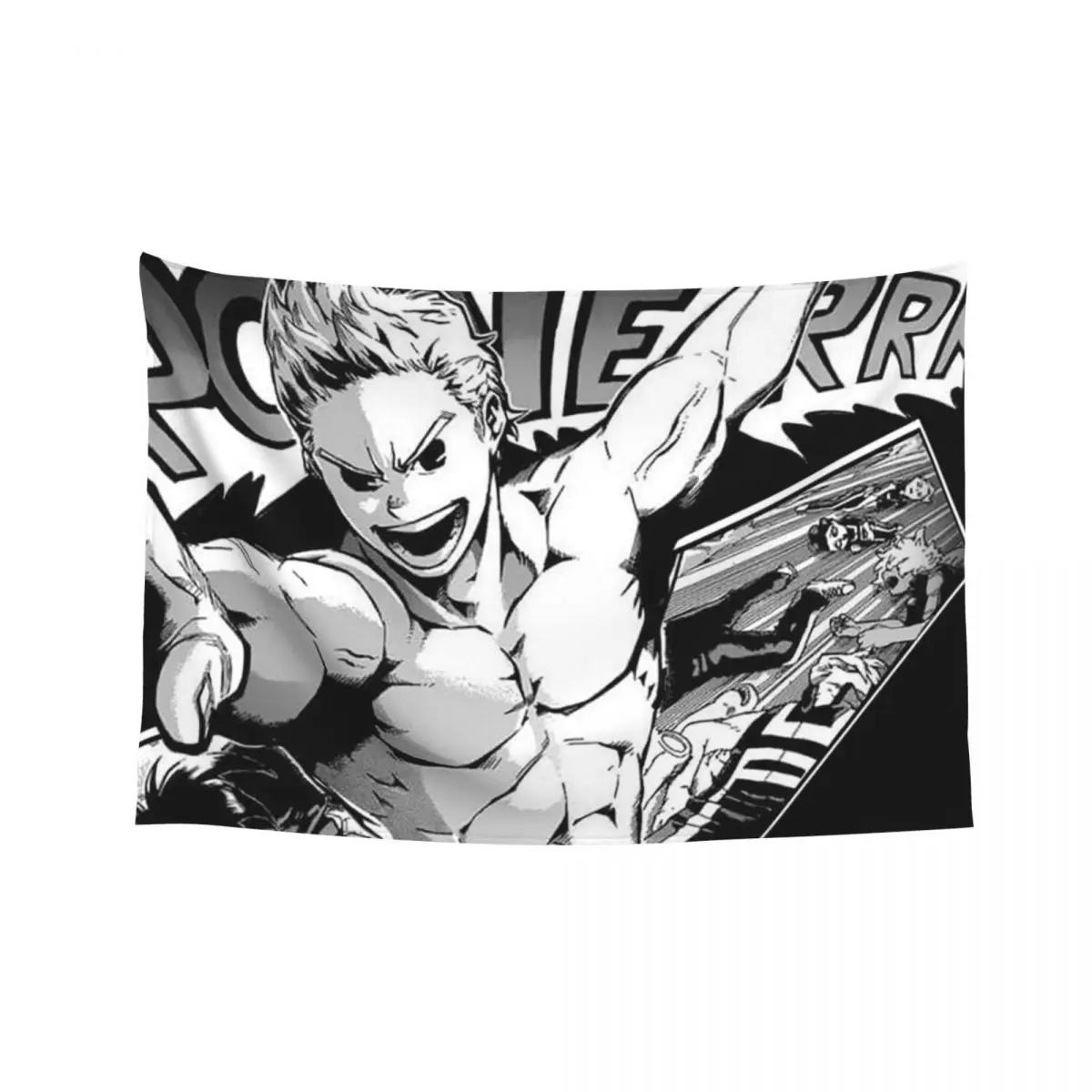 

Mirio Togata Vs Class 1-A Tapestry Custom Bedroom Decoration Art Mural Tapestry