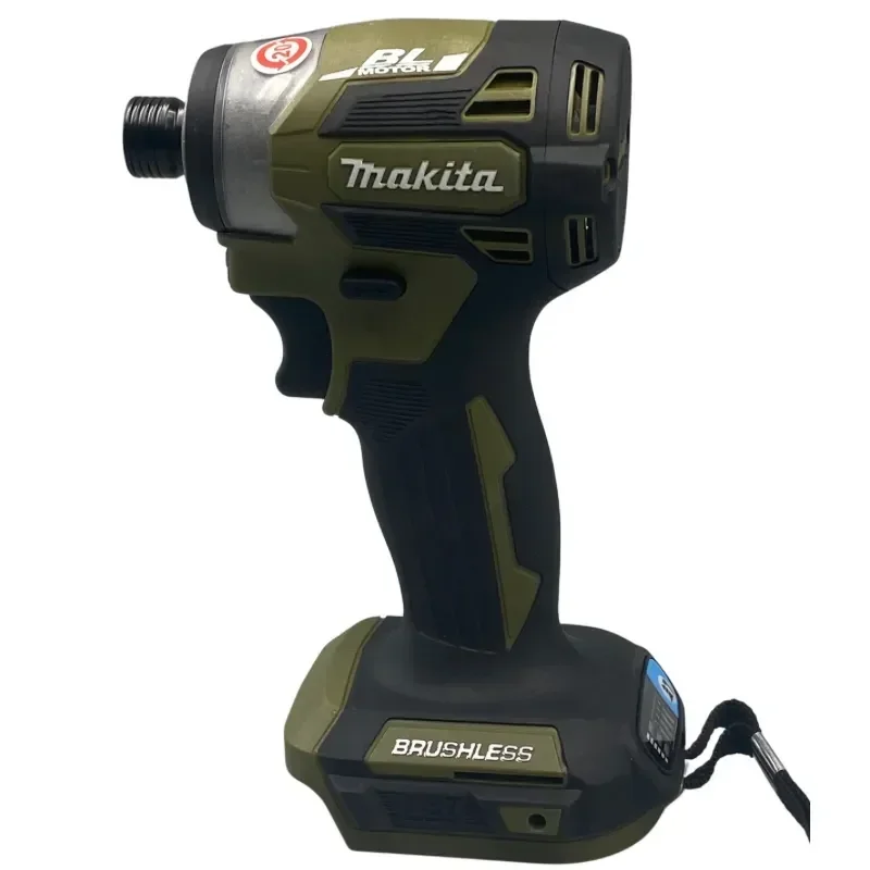 Makita-taladro eléctrico inalámbrico LXT de 18V, destornillador sin escobillas DTD173, Madera/perno/T1/T2-Mode, doble luz LED, 180 N · m Po