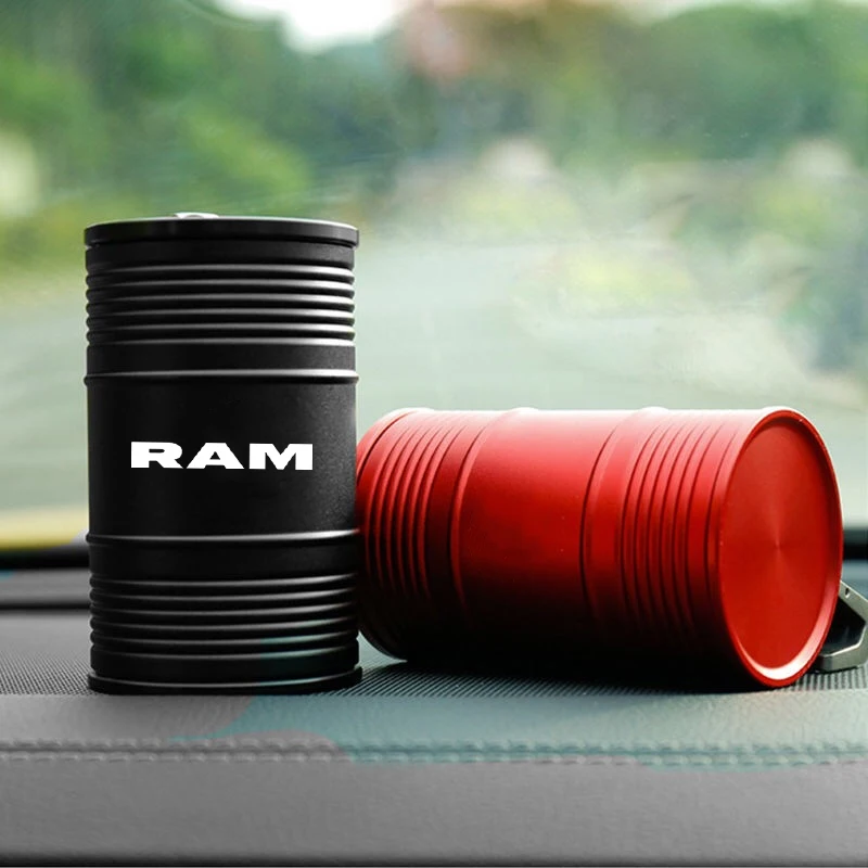 Portable Car Ashtray Auto Universal Ashtray Cigarette Ash Holders Cup Car Interior Decor for Dodge RAM 1500 2500 3500 Accessorie