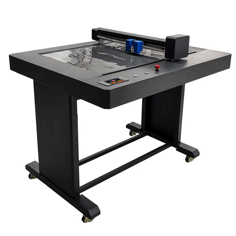 High Quality CNC Double Blade Fixed Platform Die Cutting Machine Vinyl Sticker Plotter For Fully And Kiss Cutting