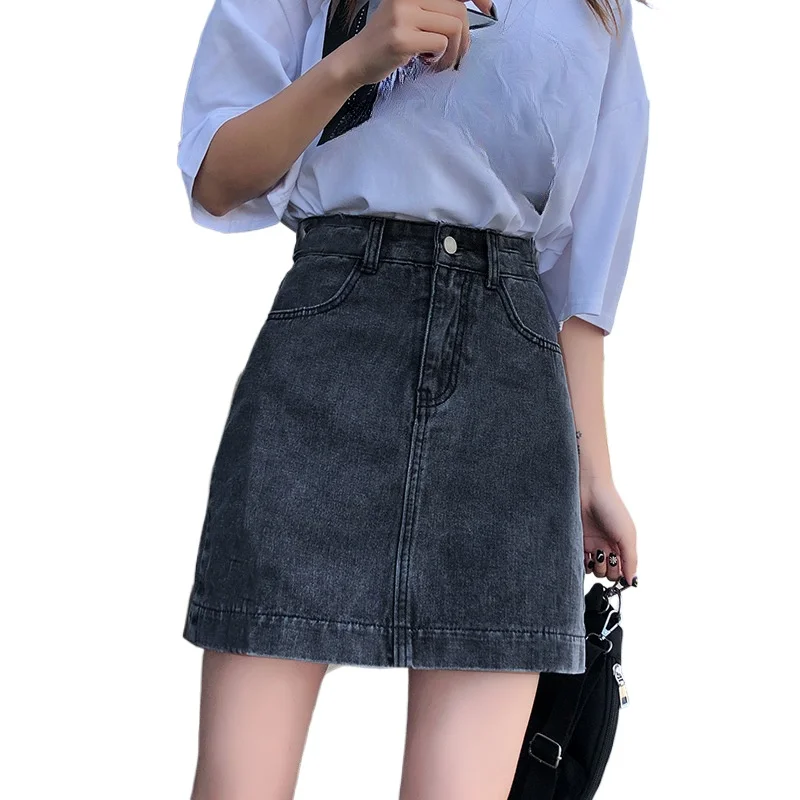 

Сексуальная джинсовая мини-юбка Faldas Mujer, модные повседневные юбки Y2k, женская винтажная женская одежда в стиле Харадзюку Jupe, Saia Midi, новая уличная одежда