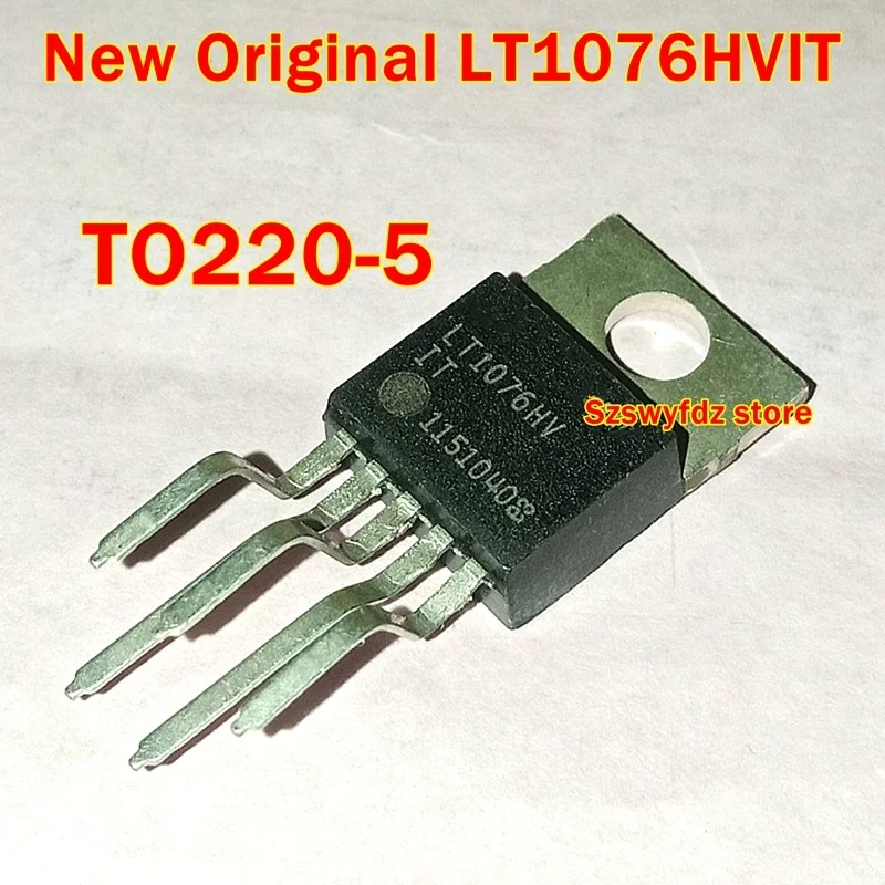 

1pcs to 10pcs New Original LT1076HVIT#PBF LT1076HVIT LT1076HV LT1076 TO220-5 Step-Down Switching Regulator