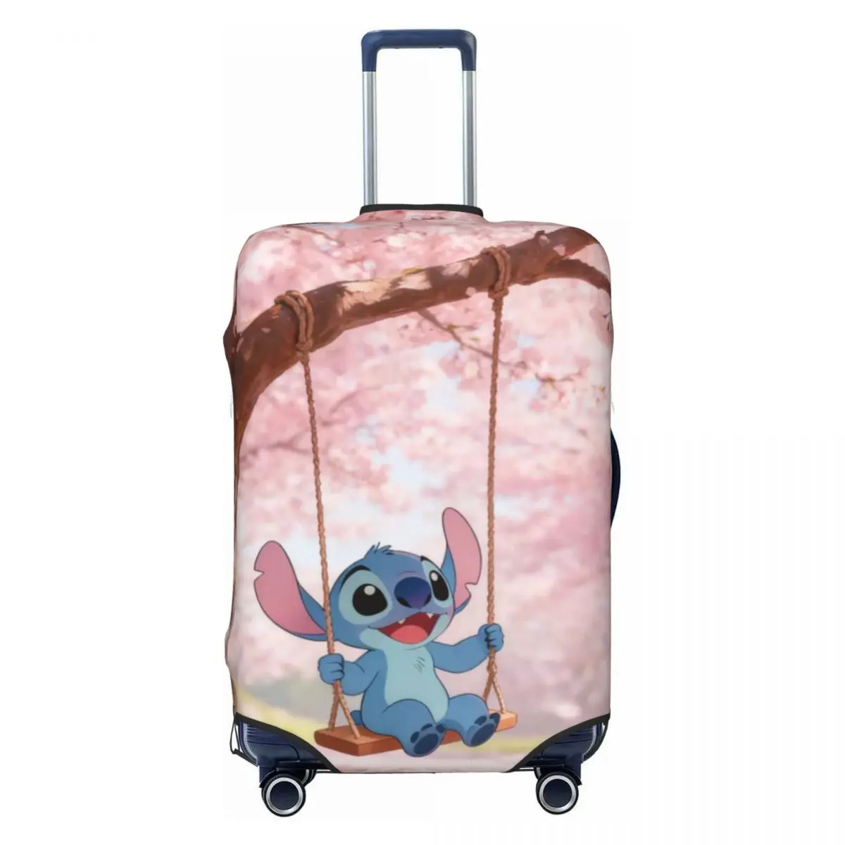 

Custom Funny Stitchs Adventure Anime Luggage Cover Cute Suitcase Protector Covers Suit For 18-32 inch