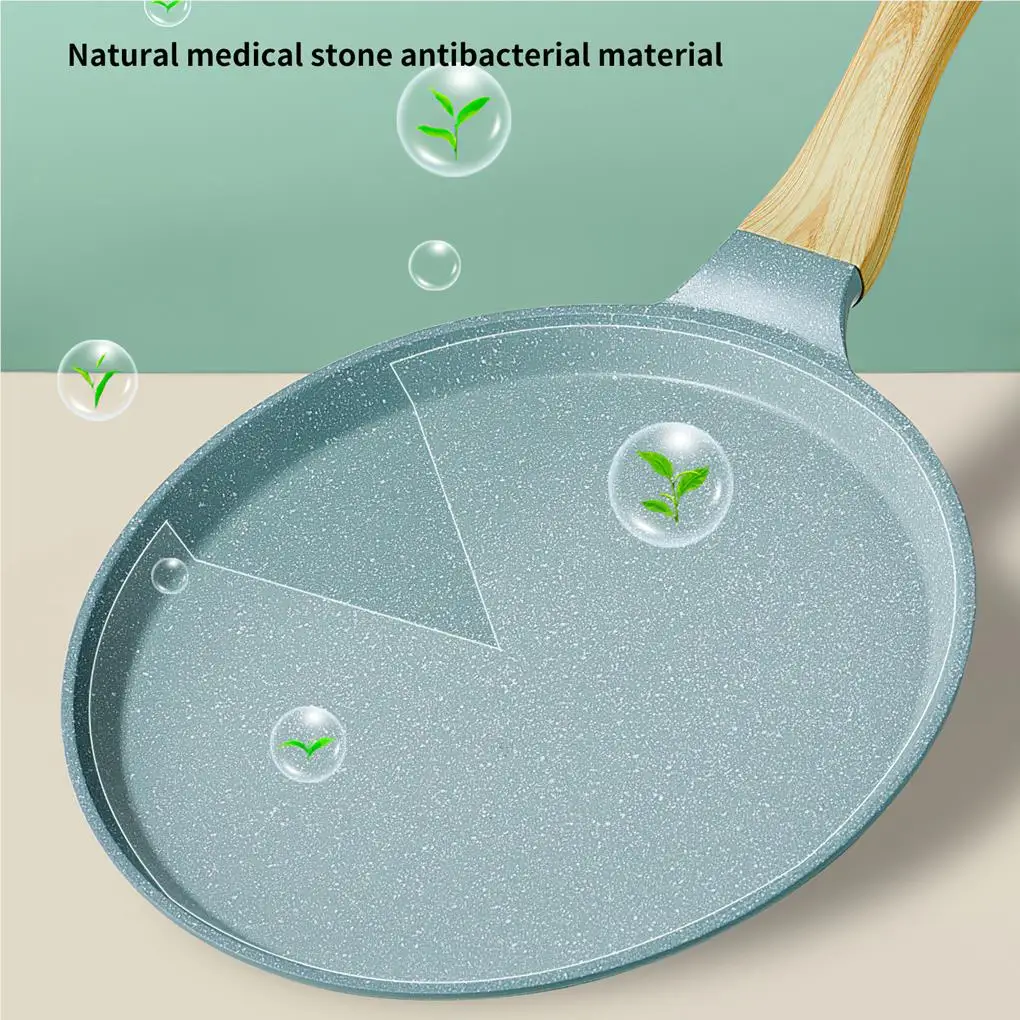 Frying Pan Non-stick Pans Cooking Pots Metal Structure Kitchen Supplies