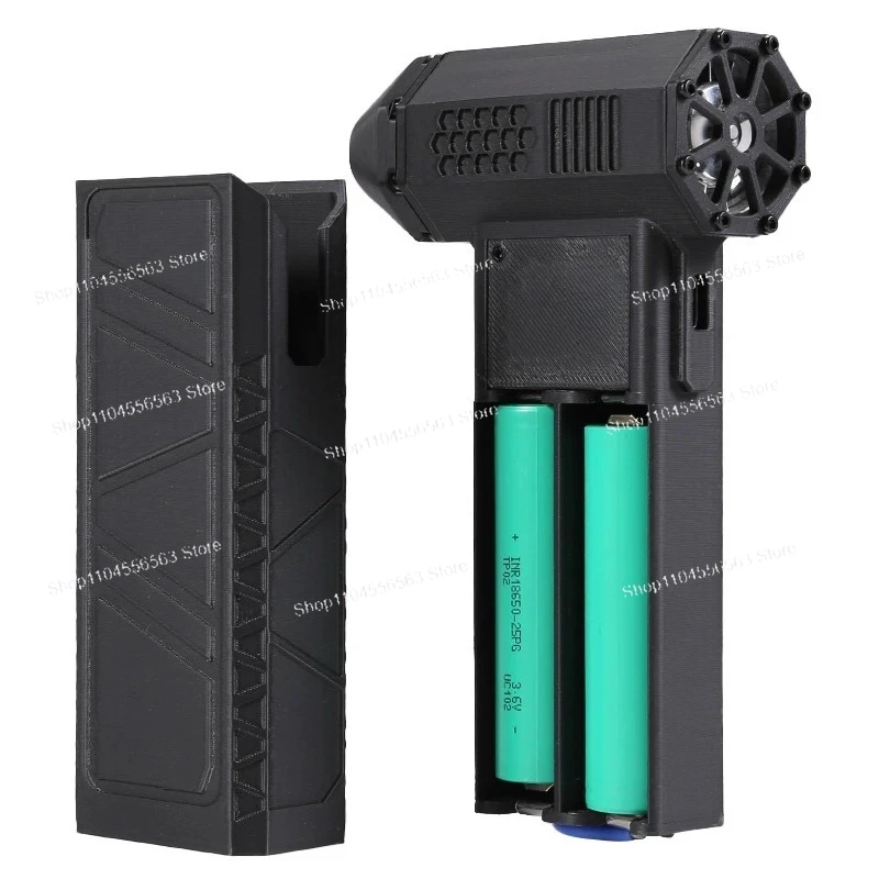 Replaceable Removable Battery Violent Turbo Fan 150,000 to Brushless Motor High Speed Turbo Handheld Hair Gun