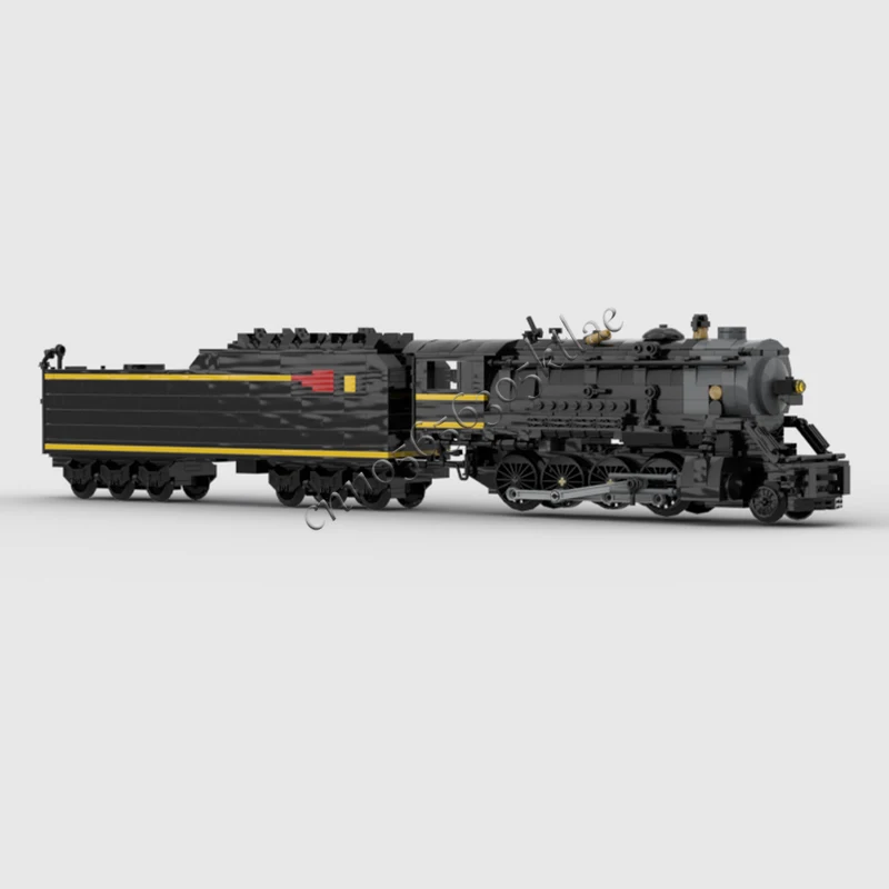 

1114PCS MOC Wetsern Maryland Train Set Express locomotive Model Custom Puzzle Architecture DIY Education Assembly Set Toy Gifts