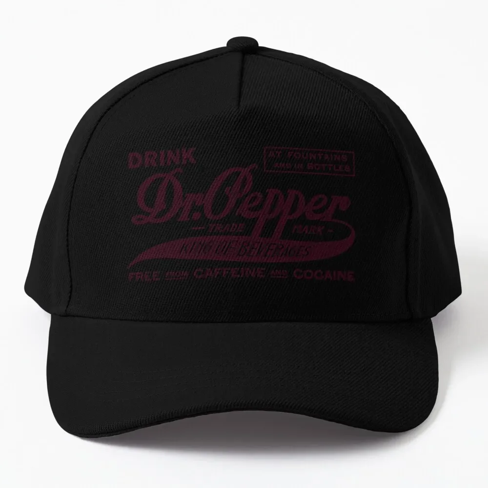 Dr. Pepper - King of Beverages Baseball Cap Anime Hat black Men'S Hats Women'S