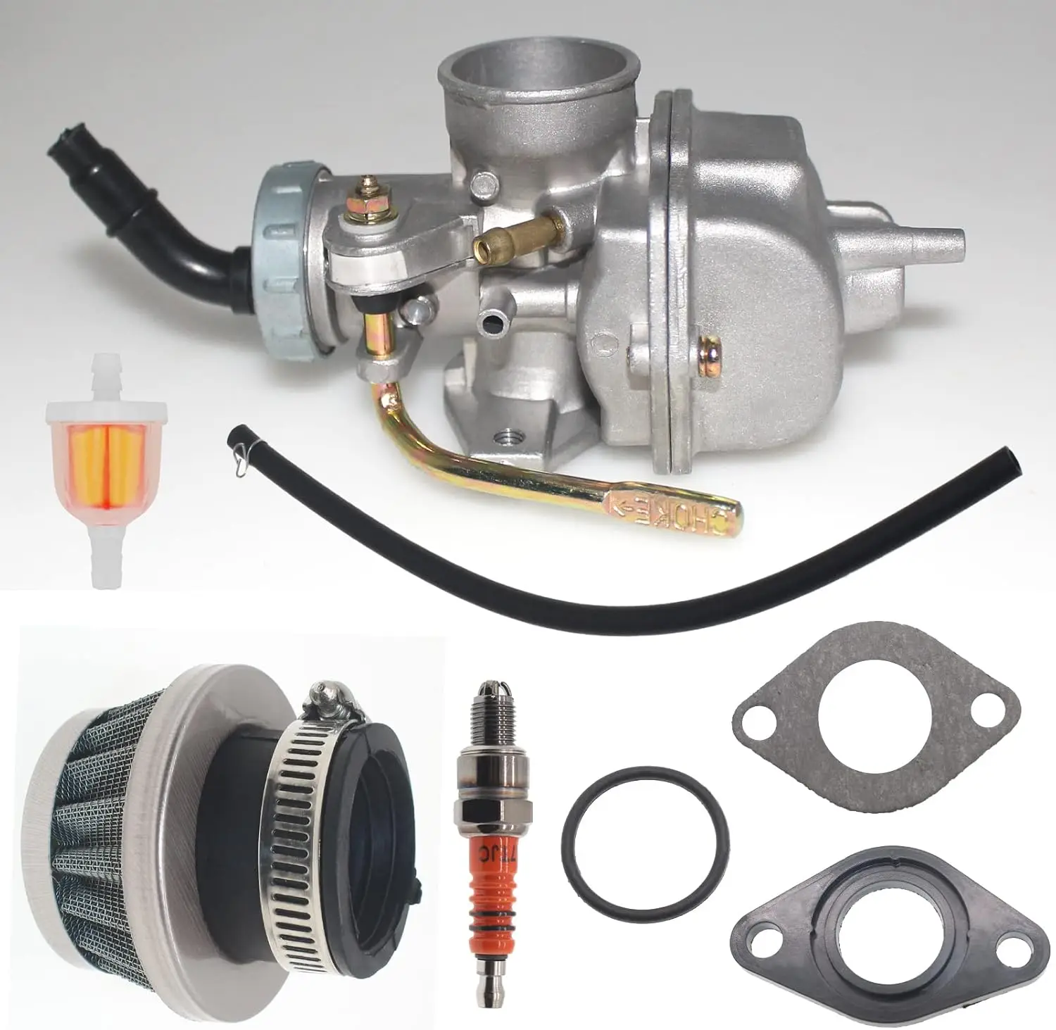 pz20 Carburetor for tao tao 125 110 90 70 50 atv carburetor Compatible with atv dirt bike baja kazuma go kart 4 stroke engine