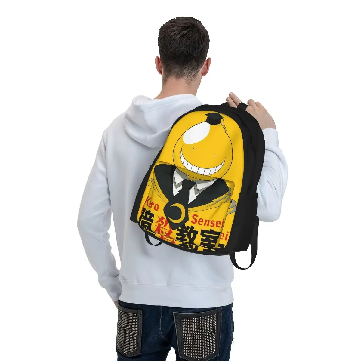 Zabójstwo klasa Octopus Koro Sensei plecaki chłopcy dziewczęta Bookbag studenci torby szkolne plecak podróżny torba na ramię