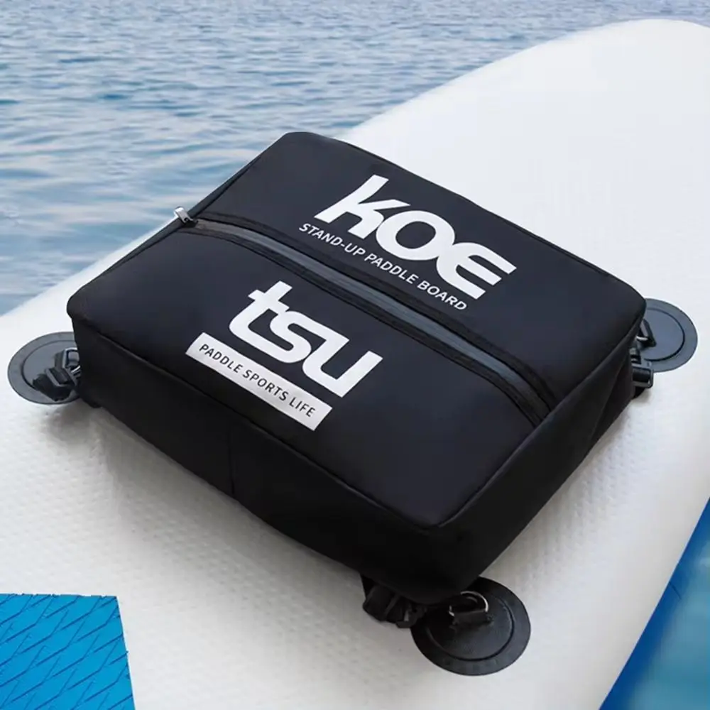 1/2pcs with Fixing Buckle Stand-up Paddle Board Bag SUP Deck Kayak Accessories Food Storage Bag Lightweight Portable Cooler Bag